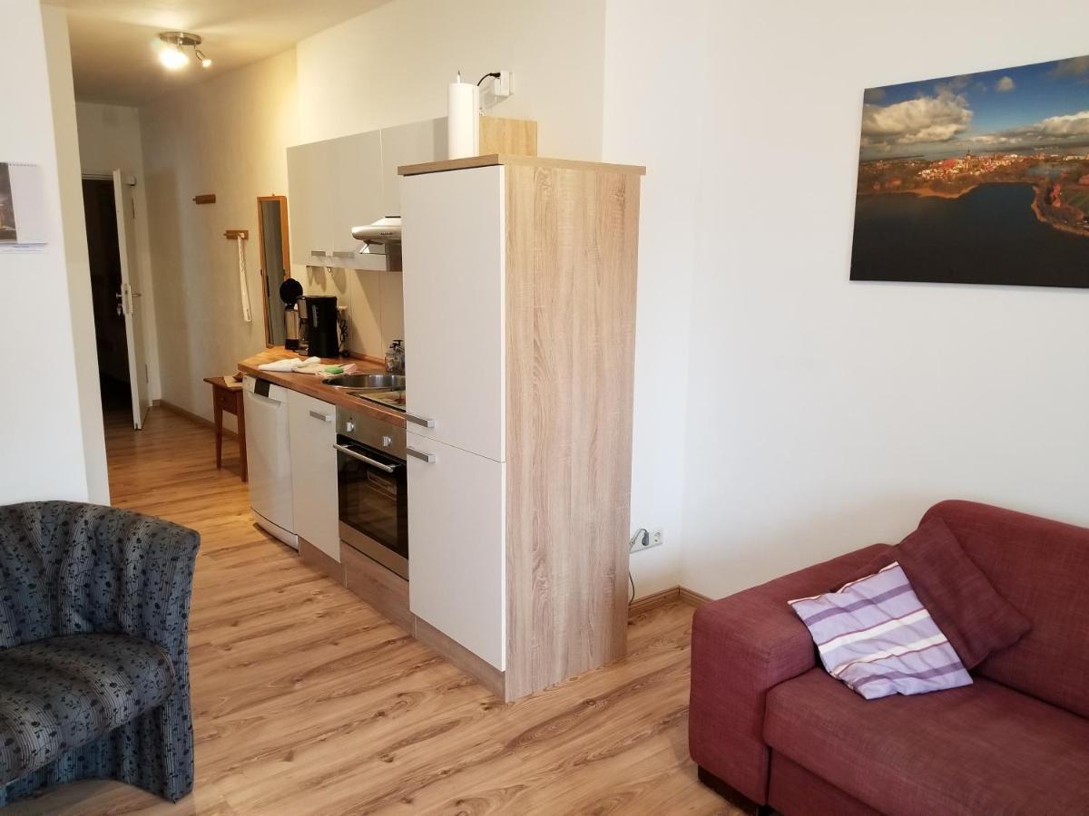 Altstadt Ferienwohnung Stralsund Mit Parkplatz Exteriör bild