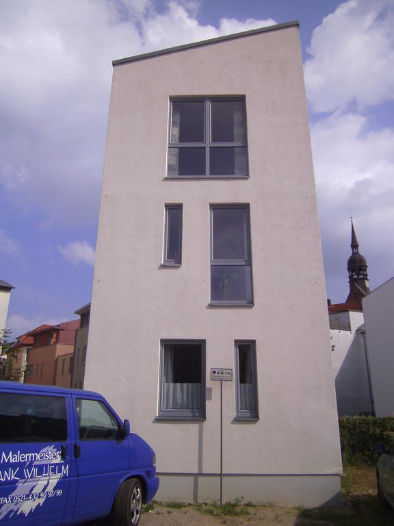 Altstadt Ferienwohnung Stralsund Mit Parkplatz Exteriör bild